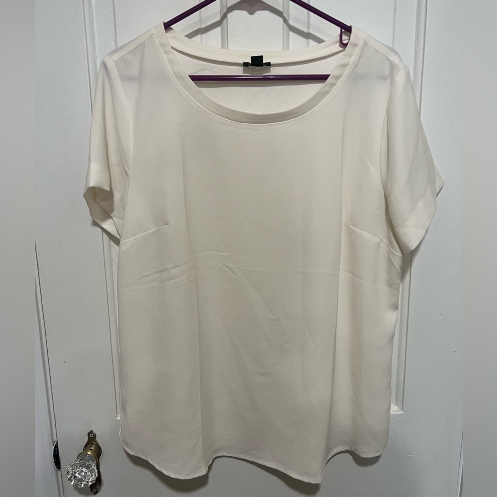 Ann Taylor white blouse